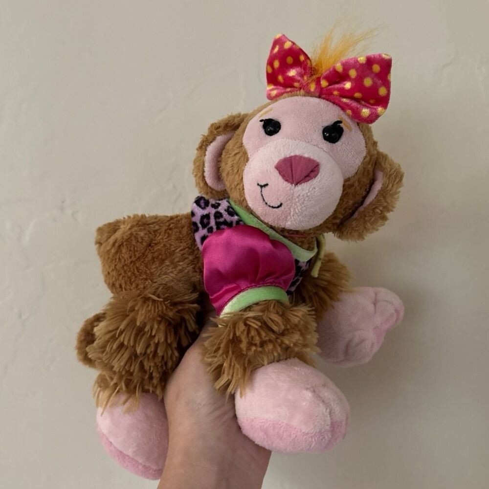 Y2K Vintage 2006 Groovy Girls Petrageous Patches the Monkey Plush